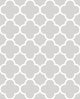 Origin Gray Quatrefoil Wallpaper Bolt