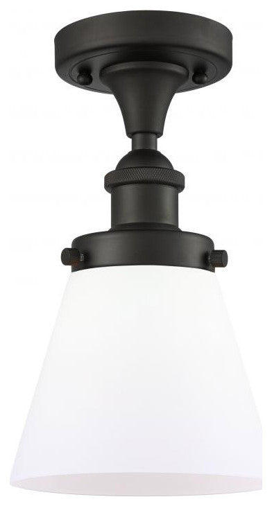 INNOVATIONS LIGHTING 916-1C-OB-G61-LED Small Cone 1 Light Semi-Flush Mount