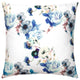 Linum Home Textiles Morning Glories Decorative Pillow Cover, Blue Multi, Square