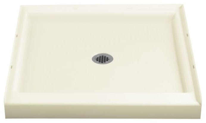 Sterling Ensemble Vikrell Shower Receptor, Biscuit