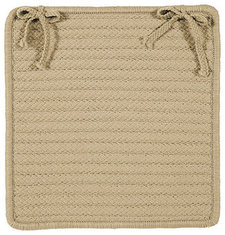 Colonial Mills Chair Pad Simply Home Solid Linen Chair Pad