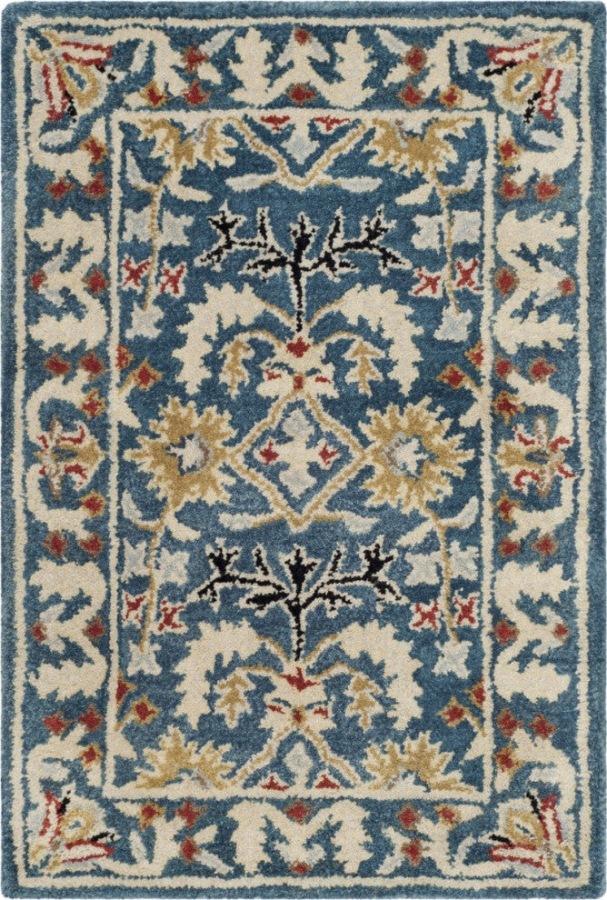 Safavieh Antiquity AT64 Rug 2''3"x4'' Dark Blue/Multi Rug