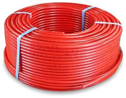Pexflow Oxygen Barrier PEX Tubing, 1" x 100 Feet, Red