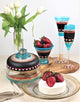 Mosaic Chalk Champagne Glasses, Set of 2
