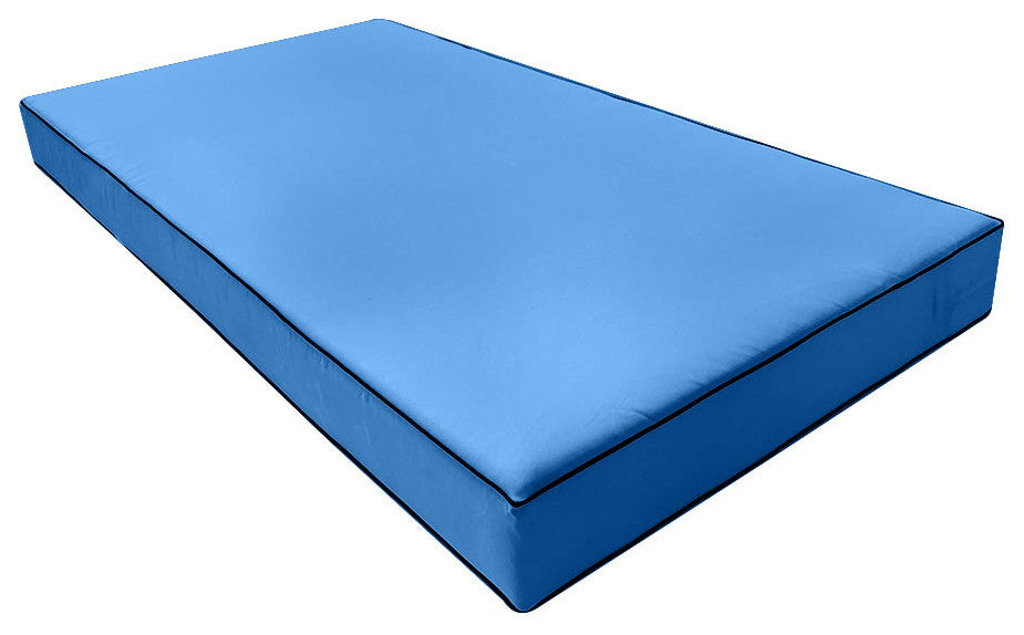 Style5 Crib Contrast Pipe Outdoor Mattress Bolster Slip Cover COMPLETE SET AD102