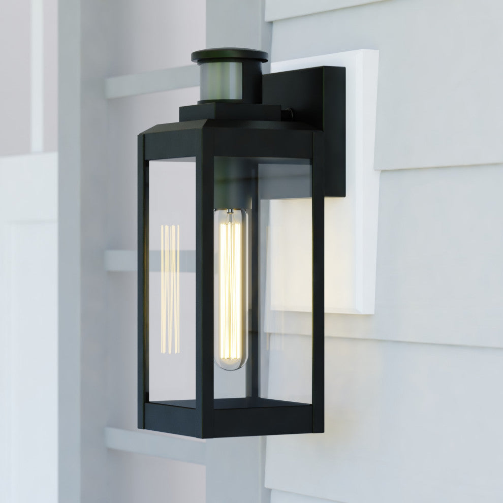 James Allan VXWS53815 Avery 14" Tall Outdoor Wall Sconce - Textured Black