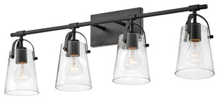 Hinkley Lighting 5134 Foster 4 Light 32"W Bathroom Vanity Light - Black