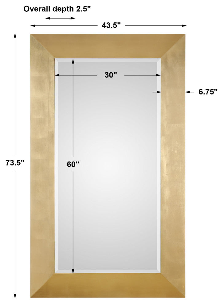 Uttermost Chaney Gold Mirror