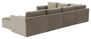 Willow Taupe Modular Large Chaise Sectional