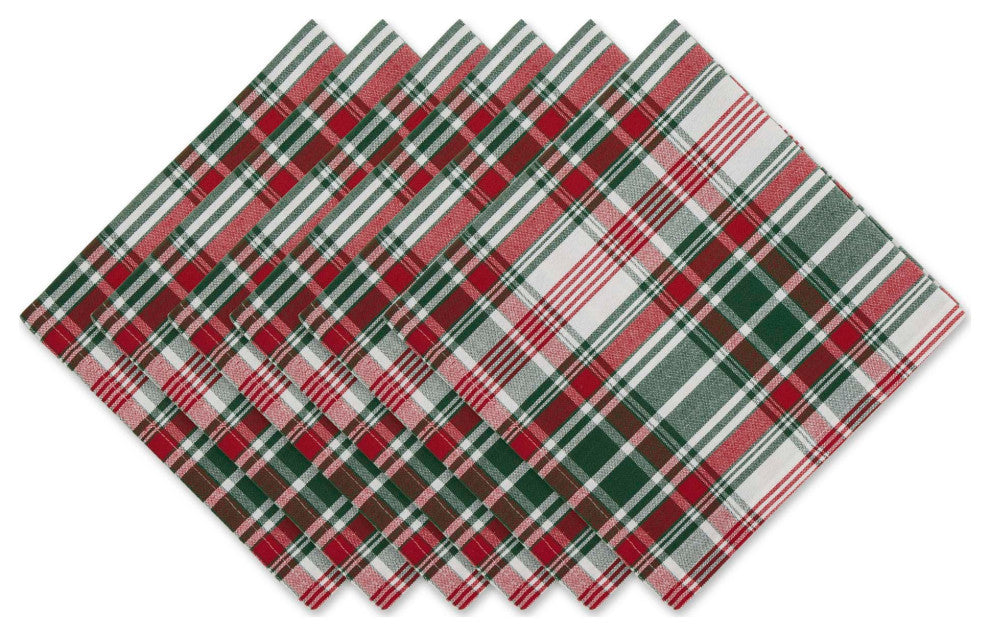 Yuletide Plaid Napkin (Set of 6)