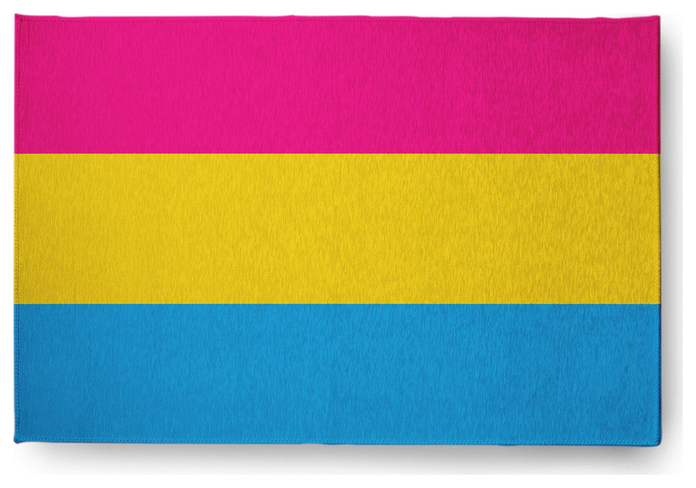 Pansexual Chenille Rug, Pansexual, 4'x6'