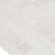 Botticino Super Light Cream Tumbled Marble Tile - 4"x4"x3/8", 130 Sqft Boxed