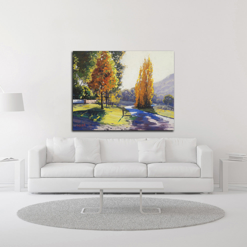 Autumn Light by Graham Gercken, Print on Canvas, 28"x22"