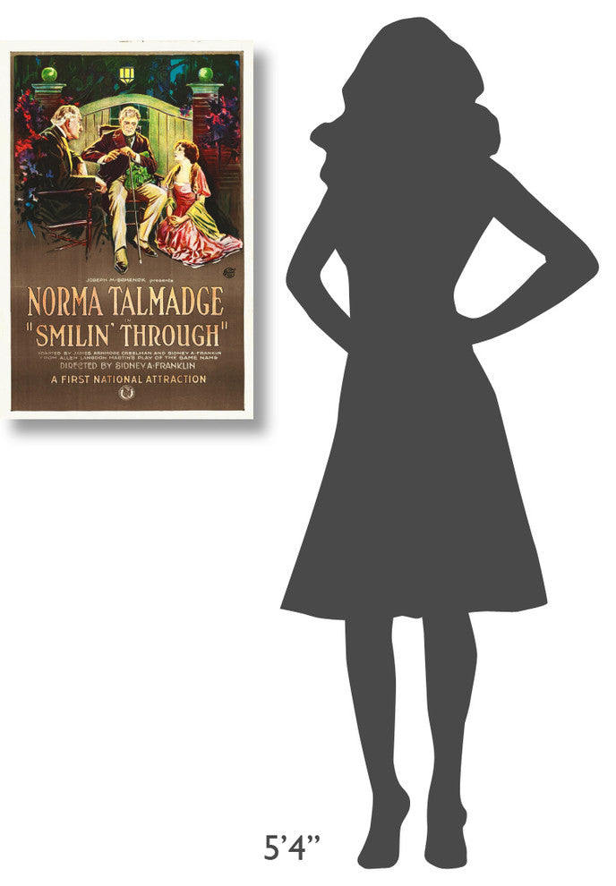 "Smilin' Through" Stretched Canvas Giclee by Hollywood Photo Archive, 20x30"