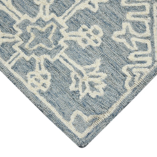 Boscage Penswick Area Rug, Blue, 5' x 7'6", Geometric