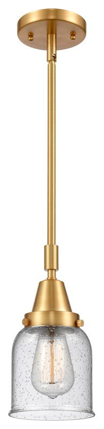 INNOVATIONS LIGHTING 447-1S-SG-G54-LED Small Bell Mini Pendant