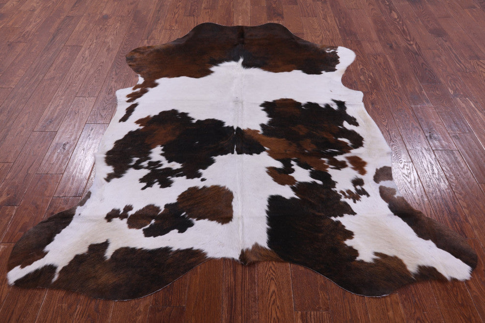 6' 8" X 6' 0" Natural Cowhide Rug C2342