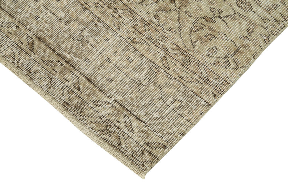 Rug N Carpet - Handmade Oriental 2' 8" x 10' 0" Over-dyed Hallway Runner Rug