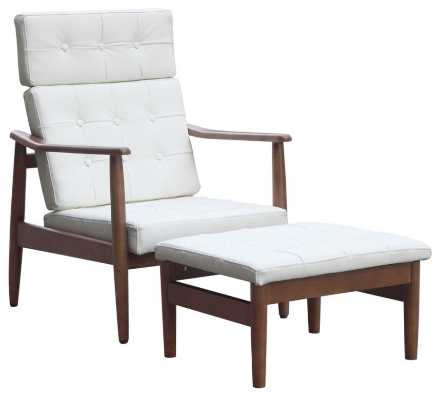 Modern Classics Vod Lounge Set, White