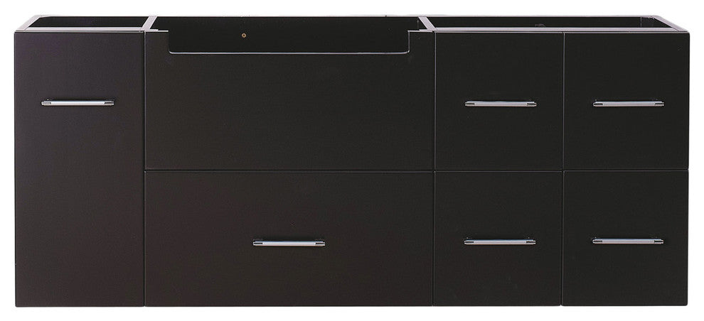 Hazel 55" Cabinet Only, Espresso