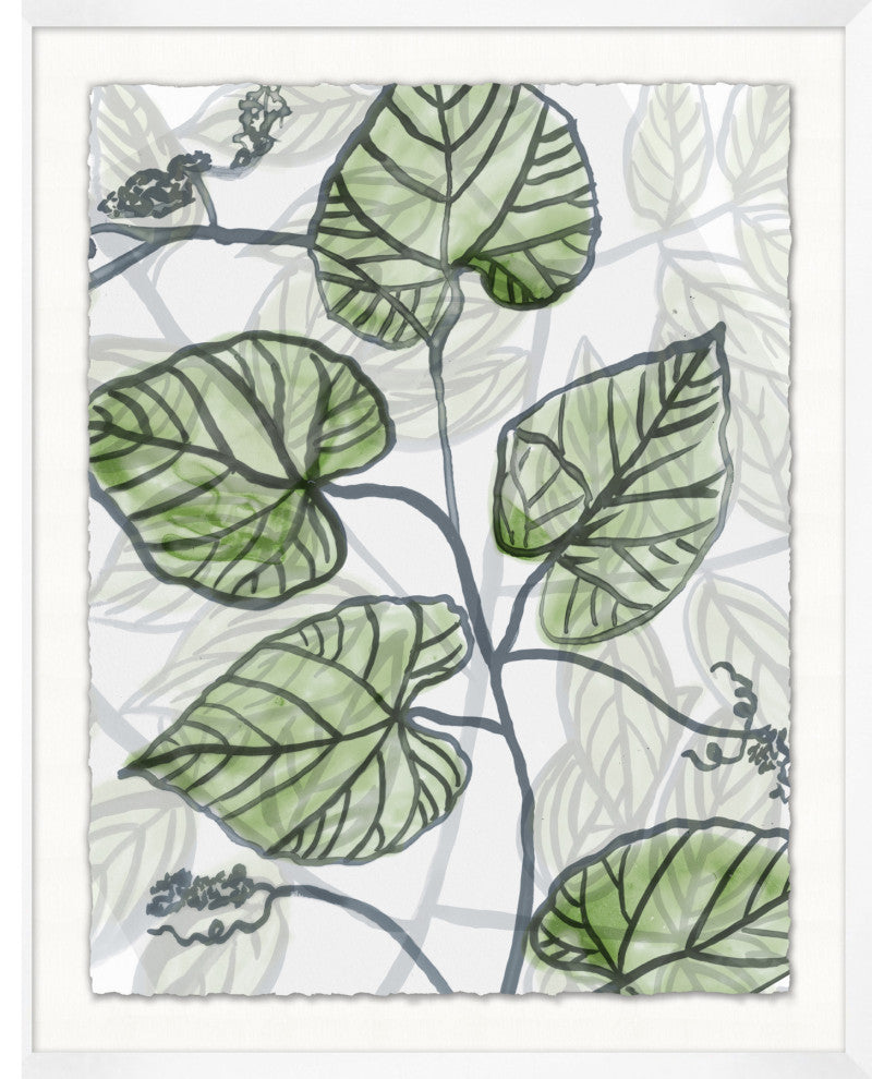 Urban Leaves 1, Giclee Reproduction Artwork