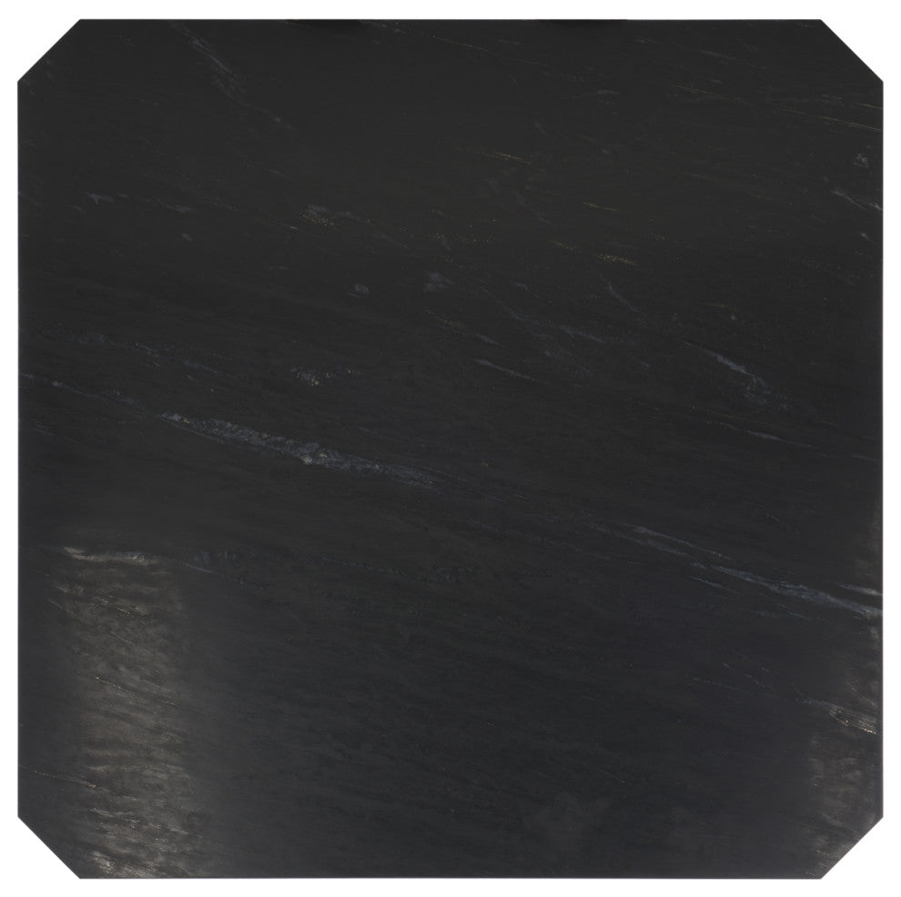 Safavieh Couture Daysi Marble Coffee Table, Black