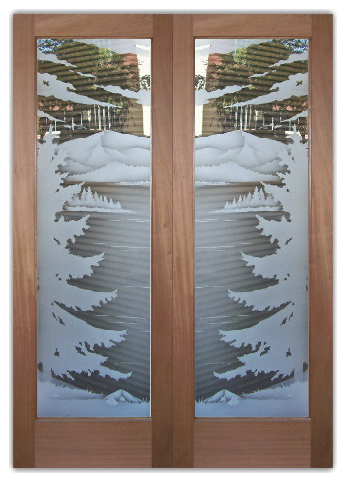 Interior Prehung Door or Interior Slab Door - Lake Arrowhead - Douglas Fir...
