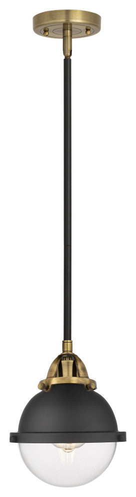 INNOVATIONS 288-1S-BAB-HFS-62-BK-LED 1-Light Mini Pendant Matte Black