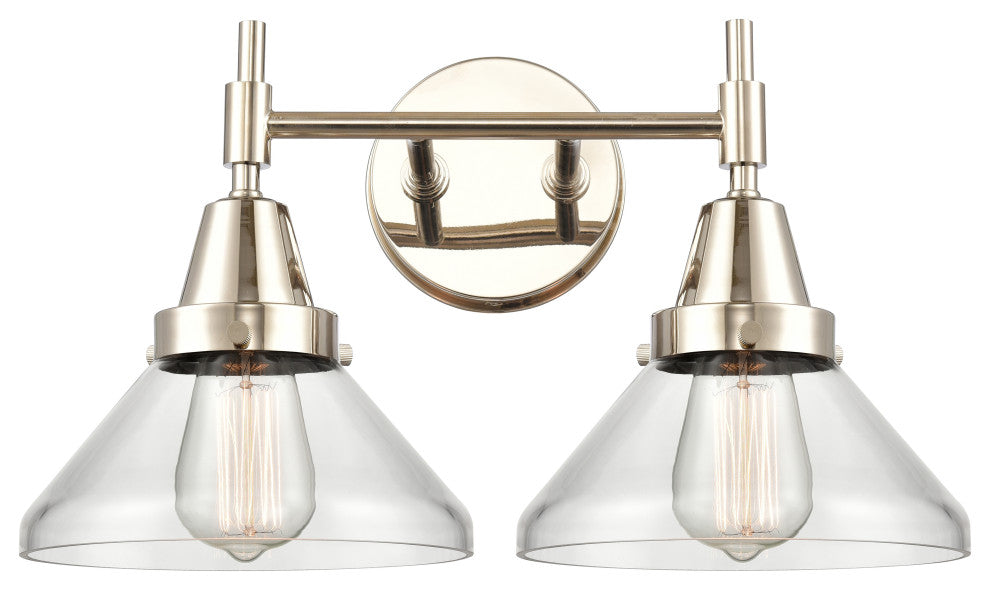 Innovations Lighting 447-2W-PN-G4472 Caden 2 Light 17" Bath Vanity Light