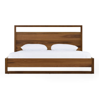 Nova Domus Berlin Modern Walnut Bed, Queen
