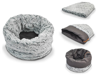Snuggle Bed, Husky Gray, Large