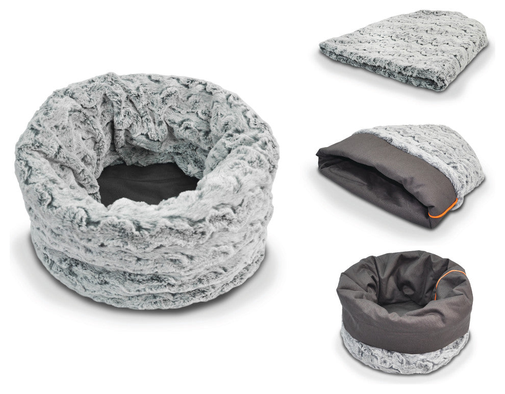 Snuggle Bed, Husky Gray, Large
