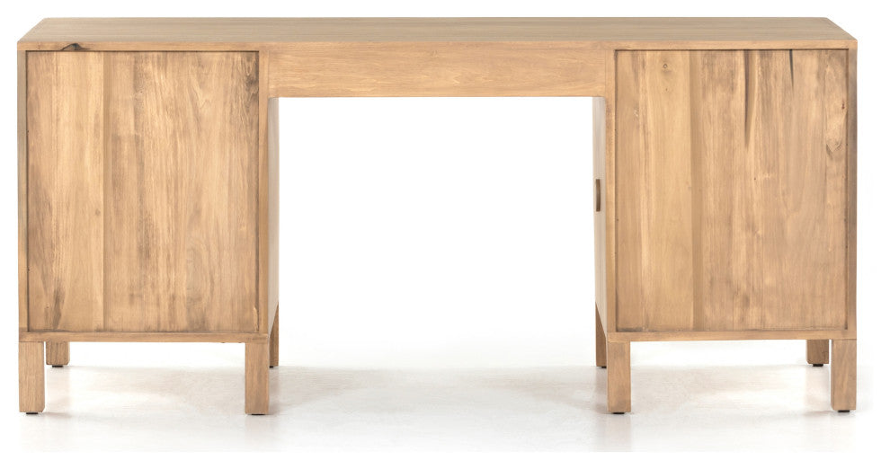 Isador Executive Desk-Dry Wash Poplar