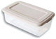 ONE Sterilite 6-Quart Storage Bin Shoe Box - Clear and White