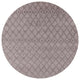 Ahgly Company Indoor Round Mid-Century Modern Area Rugs, 3' Round