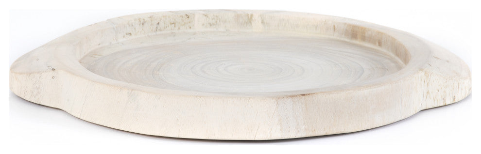 Tadeo Round Tray-Ivory