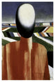 "Two Farmers (right)" Digital Paper Print by Kazimir Malevich, 34"x50"