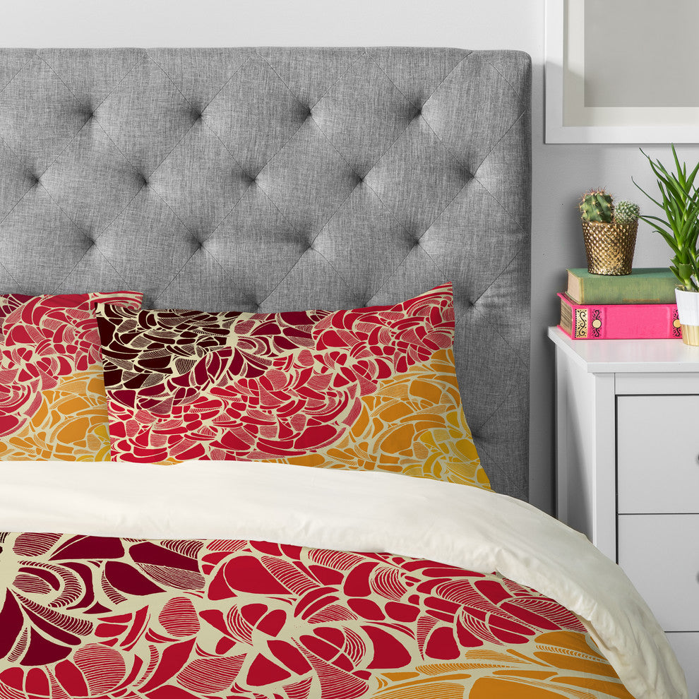 Deny Designs Karen Harris Fossil Blaze Pillowcase