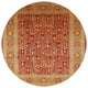 Ahgly Company Indoor Round Mid-Century Modern Area Rugs, 6' Round