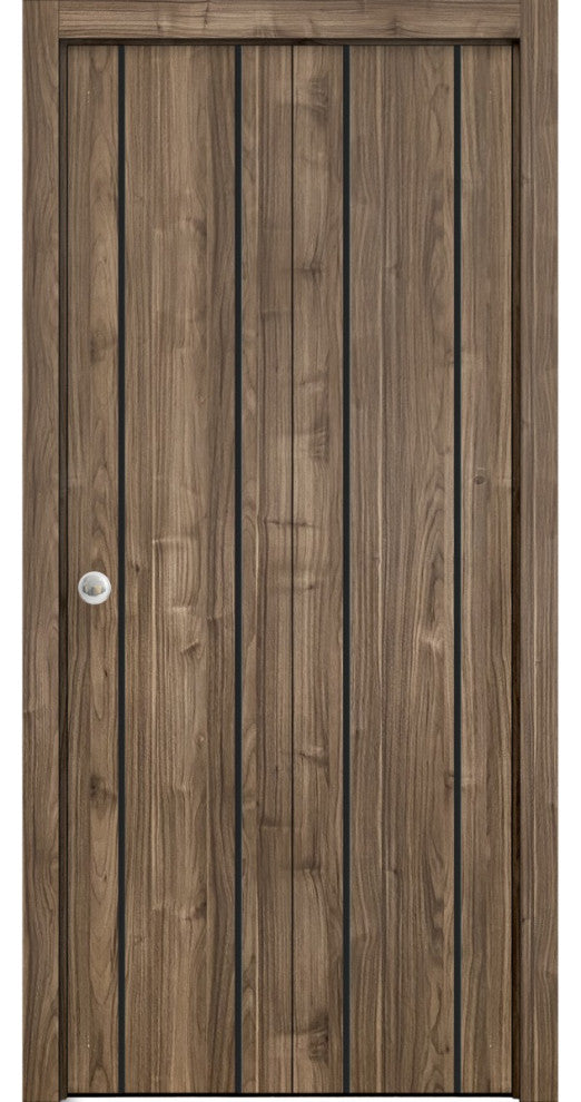 Bi-fold Doors 56 x 84 | Planum 0016 White Silk with  | Sturdy Tracks