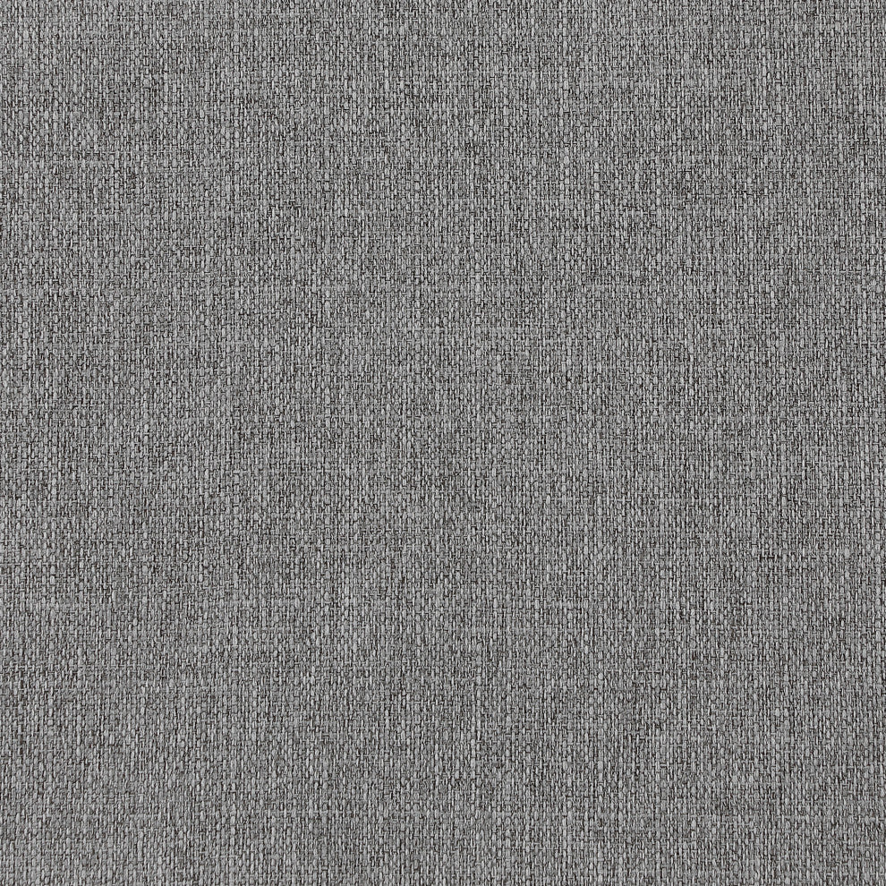 Beckham Linen Textured Fabric 6-Piece Modular L-Shaped Sectional, Grey
