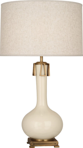 Athena Table Lamp, Bone