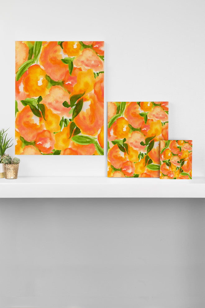 Deny Designs Rebecca Allen Our Summer Garden Art Canvas