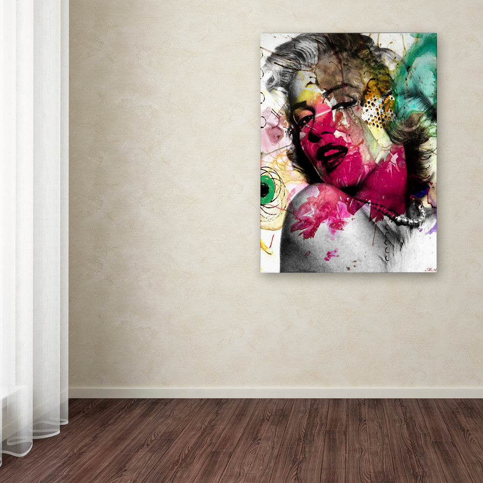 'Marilyn Monroe II' Canvas Art by Mark Ashkenazi