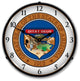 811185 Arizona State Seal Clock