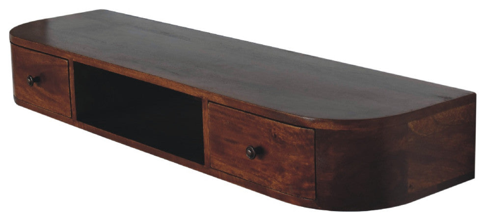 Lunar 2 Drawer Floating Console