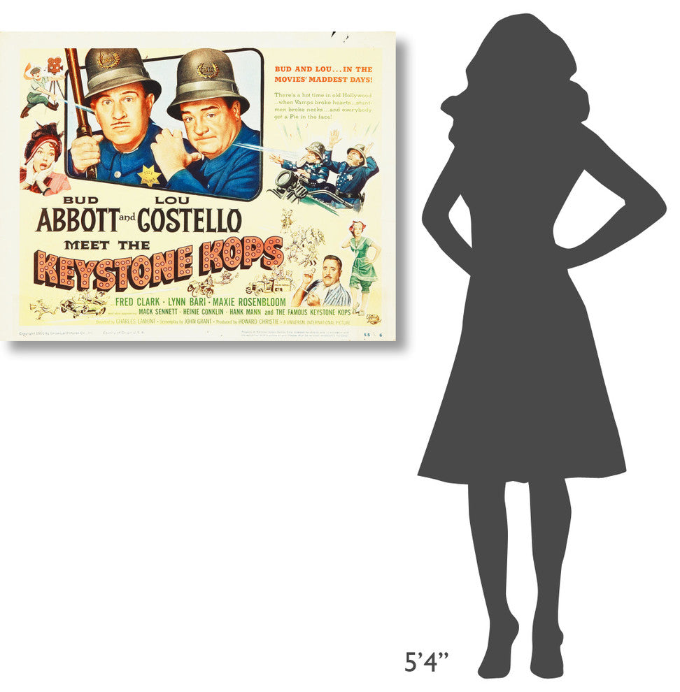 "Abbott & Costello - Keystone Kops" Canvas by Hollywood Photo Archive, 40x31"