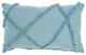Mina Victory SH018 Throw Pillow, Aqua, 14" X 24"