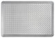 Anti-Fatigue Floor Mat, Tread Plate Pattern 24"x36"x2/3", Silver, Set of 1