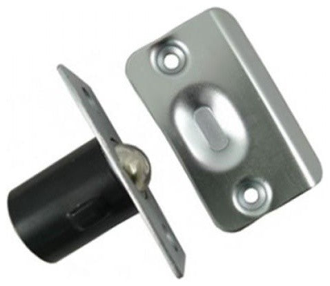 Nuk3y Adjustable Ball Catch With Radius Corner, Chrome
